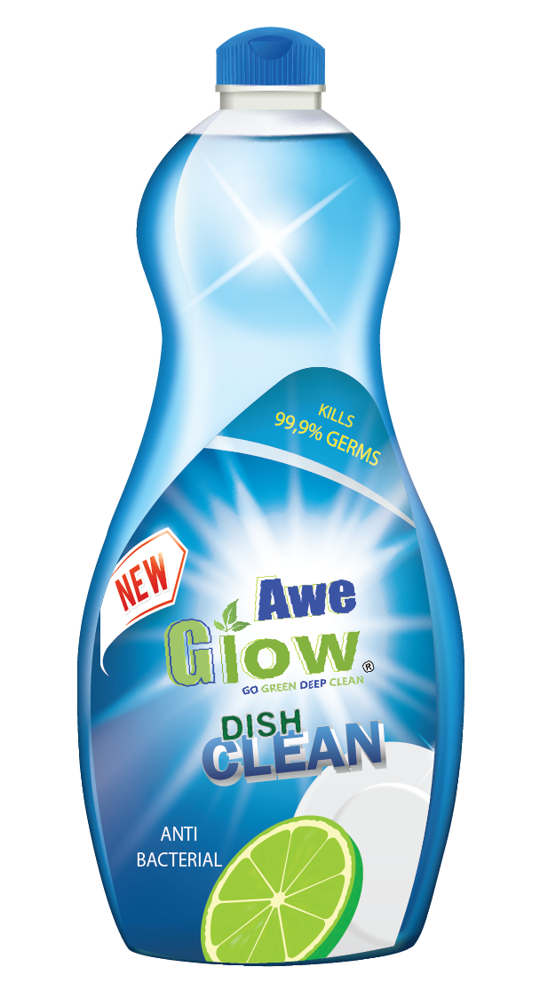 awe glow dish wash